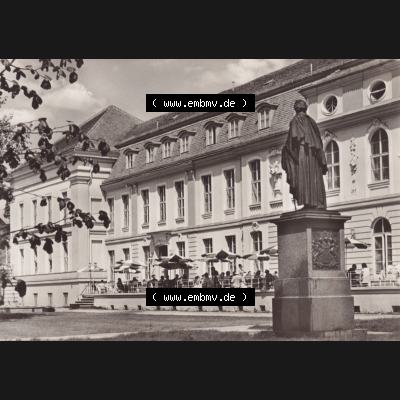 Ansichtskarten DDR Bezirk Berlin, Stadt Berlin in s/w 1964, Berlin Hauptstadt der Deutschen Demokratischen Republik. Stadtansichten der Stadt Berlin, mit alter Ansicht in Schwarzweiß... Sammlung