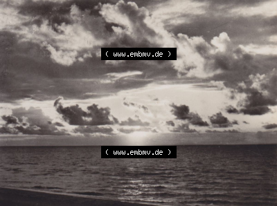 Ostseebad Dierhagen mit Ansicht 1959, Sonnenuntergang über dem Meer Sammlung