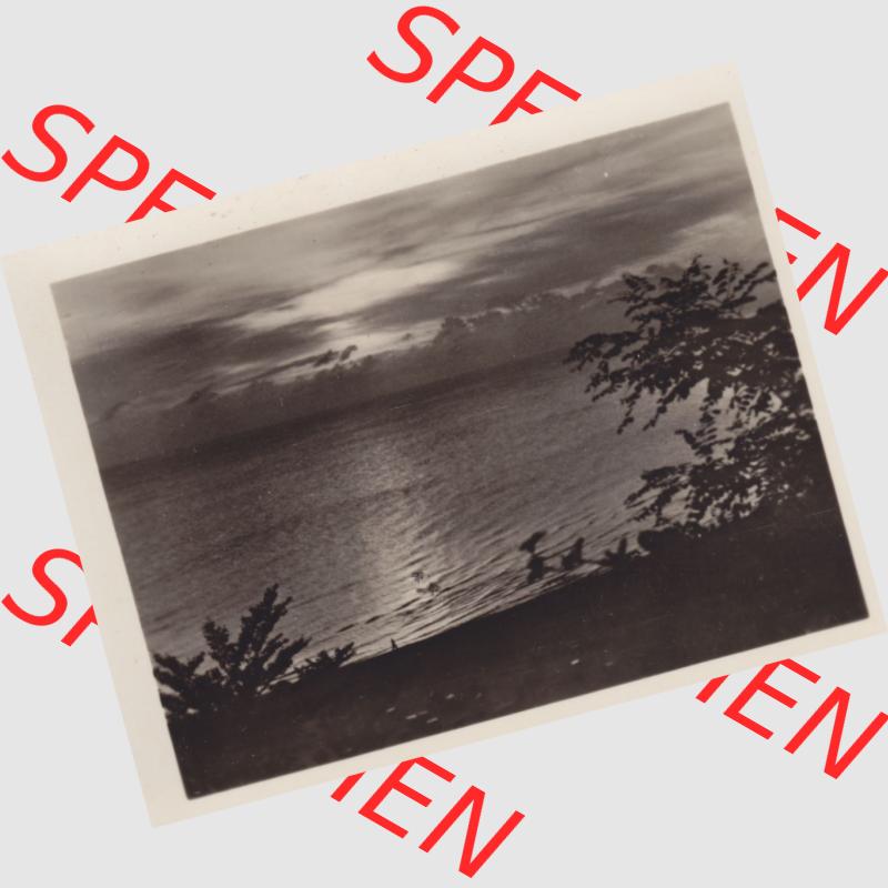 Altes Foto aus DDR Bezirk Rostock, Kreis Wolgast, Seebad Heringsdorf 1955, Dämmerstunde. Altes Foto der DDR Bezirk Rostock, Kreis Wolgast, Insel Usedom,... Sammlung