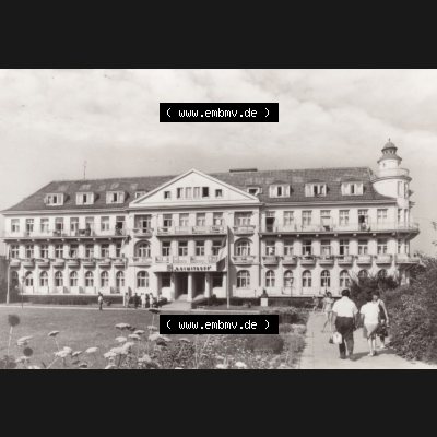 Alte Foto-Ansichten DDR Bezirk Rostock, Kreis Bad Doberan, Ostseebad Kühlungsborn FDGB-Ferienheim Dimitroff. Altes Foto der DDR Bezirk Rostock, Kreis Bad Doberan, Ostseebad... Sammlung
