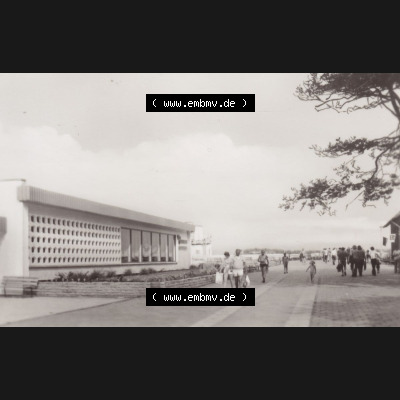 Altes Foto DDR Bezirk Rostock, Kreis Rostock, Ostseebad Graal-Müritz 1975, Broiler-Gaststätte. Altes Foto mit Ansicht der DDR Bezirk Rostock, Kreis Rostock,... Sammlung