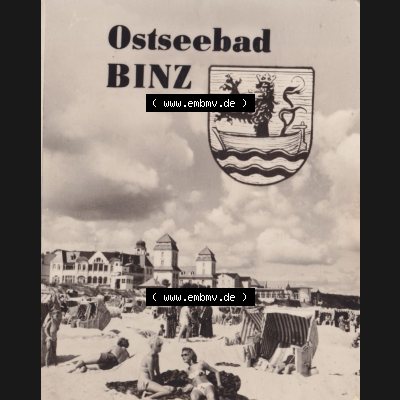 Alte Foto-Ansicht DDR Bezirk Rostock, Kreis Rügen Ostseebad Binz, Binzer Fotomappe 1976, Ostseebad Binz auf Rügen. Altes Foto der DDR Bezirk Rostock, Kreis Rügen,... Sammlung