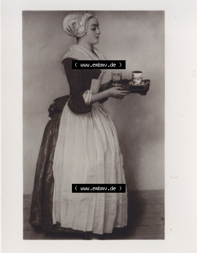 Gemälde 1972, Jean-Etienne Liotard, Das Schokoladenmädchen Sammlung