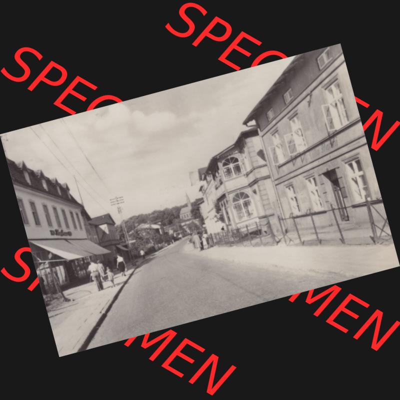 Alte Foto-Ansichten DDR Bezirk Rostock, Kreis Rügen, Insel Rügen, Sassnitz Stubbenkammer 1961: Karl-Marx-Straße. Altes Foto DDR Bezirk Rostock, Kreis... Sammlung