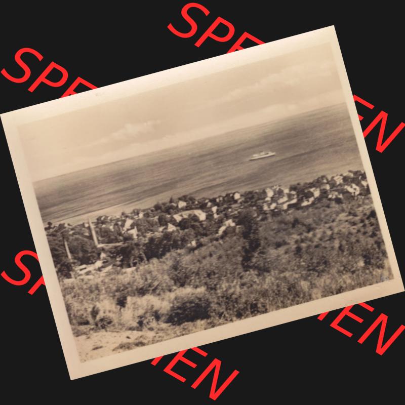 Alte Foto Ansicht der DDR Bezirk Rostock, Kreis Rügen, Ostseestadt Sassnitz, 10 Motive (Echt Foto) 1959, Sassnitzer Ostseebad. Altes Foto DDR Bezirk Rostock,... Sammlung