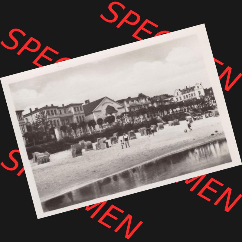Alte Foto-Ansicht DDR Bezirk Rostock, Kreis Wolgast, Seebad Bansin, 10 Echte Foto-Handabzüge, Verlag Erhard Neubert, Karl Marx-Stadt, Seebad Bansin, A 162/54/DDR... Sammlung