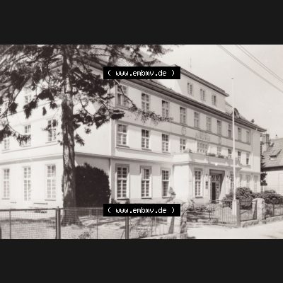 Alte Foto-Ansichten DDR Bezirk Rostock, Kreis Bad Doberan, Ostseebad Kühlungsborn FDGB-Erholungsheim Albert Kayser. Altes Foto der DDR Bezirk Rostock, Kreis Bad Doberan,... Sammlung