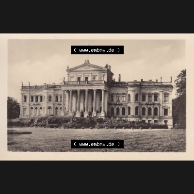 Altes Foto der DDR Bezirk Rostock, Kreis Rügen, Insel Rügen, 10 Motive (Echt Foto) Putbuser Schloss bei Putbus. Altes Foto mit Ansicht der DDR Bezirk Rostock,... Sammlung