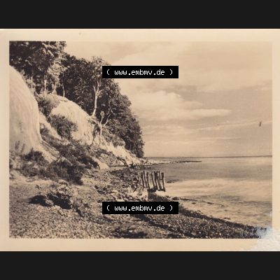 Alte Foto Ansicht der DDR Bezirk Rostock, Kreis Rügen, Ostseestadt Sassnitz, 10 Motive (Echt Foto) 1959, Sassnitzer Hochufer. Altes Foto DDR Bezirk Rostock,... Sammlung