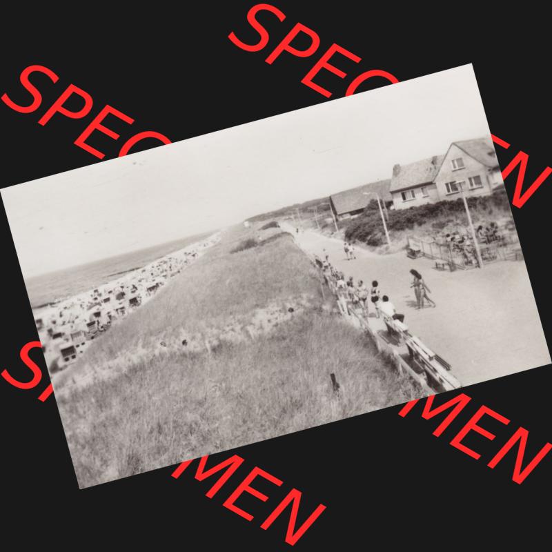 Altes Foto DDR Bezirk Rostock, Kreis Rostock, Ostseebad Graal-Müritz 1975, Seeheilbad am Strand. Altes Foto mit Ansicht der DDR Bezirk Rostock, Kreis Rostock,... Sammlung