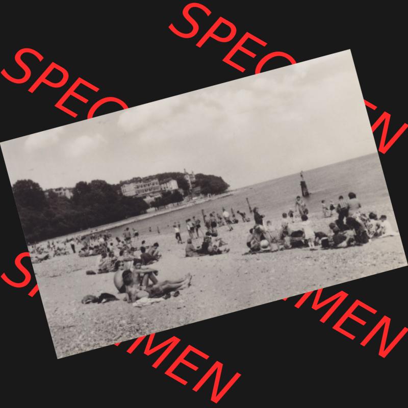 Alte Foto-Ansichten DDR Bezirk Rostock, Kreis Rügen, Insel Rügen, Sassnitz Stubbenkammer 1961: Am Strand. Altes Foto DDR Bezirk Rostock, Kreis Rügen,... Sammlung