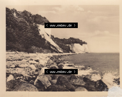 Ostseestadt Sassnitz, 10 Motive (Echt Foto) 1959, Sassnitzer Steinküste Sammlung