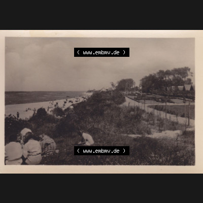 Alte Foto-Ansicht DDR Bezirk Rostock, Kreis Wismar, Gemeinde Insel Poel 1955 Schwarzer Busch am Strand. Alte Fotos mit Ansichten der DDR Bezirk Rostock, Kreis Wismar der Insel... Sammlung