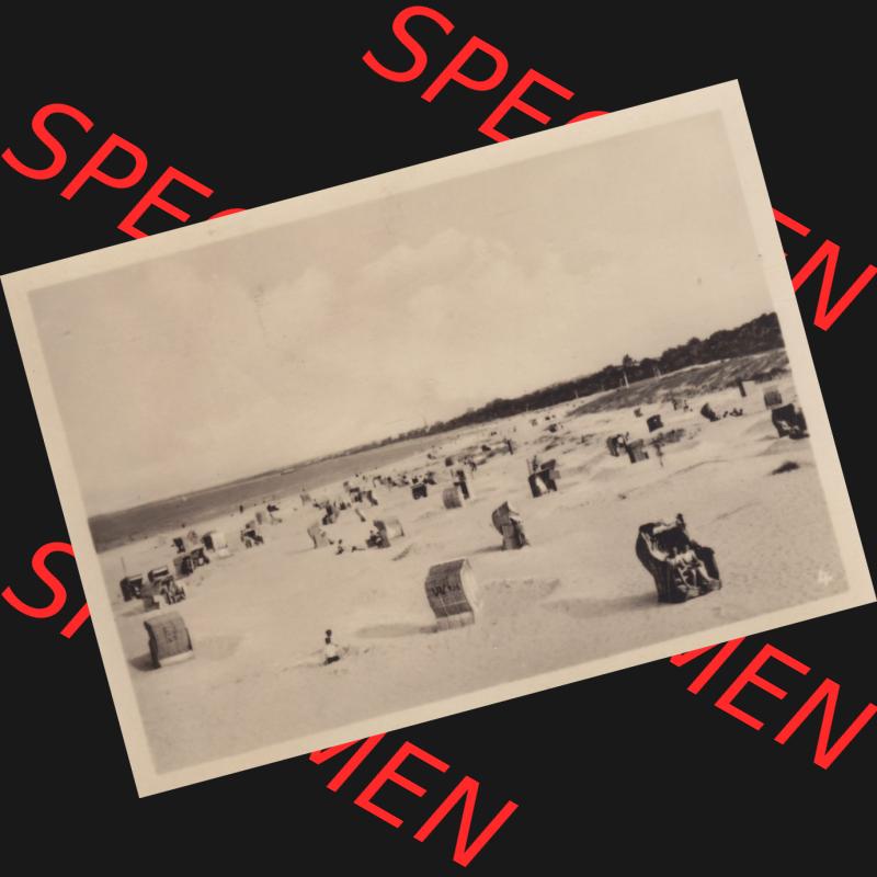 Alte Foto-Ansicht DDR Bezirk Rostock, Kreis Wolgast, Insel Usedom Seebad Heringsdorf 1955, 4. Strandleben Seebad Heringsdorf. Altes Foto der DDR Bezirk Rostock, Kreis... Sammlung