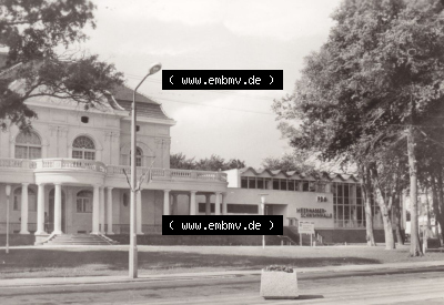 Alte Foto-Ansichten DDR Bezirk Rostock, Kreis Bad Doberan, Ostseebad Kühlungsborn Meerwasserschwimmhalle. Altes Foto der DDR... Sammlung