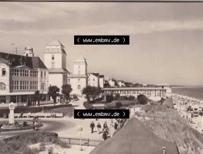 Ostseebad Binz, Binzer Fotomappe 1976, Kurhaus am Strand Sammlung