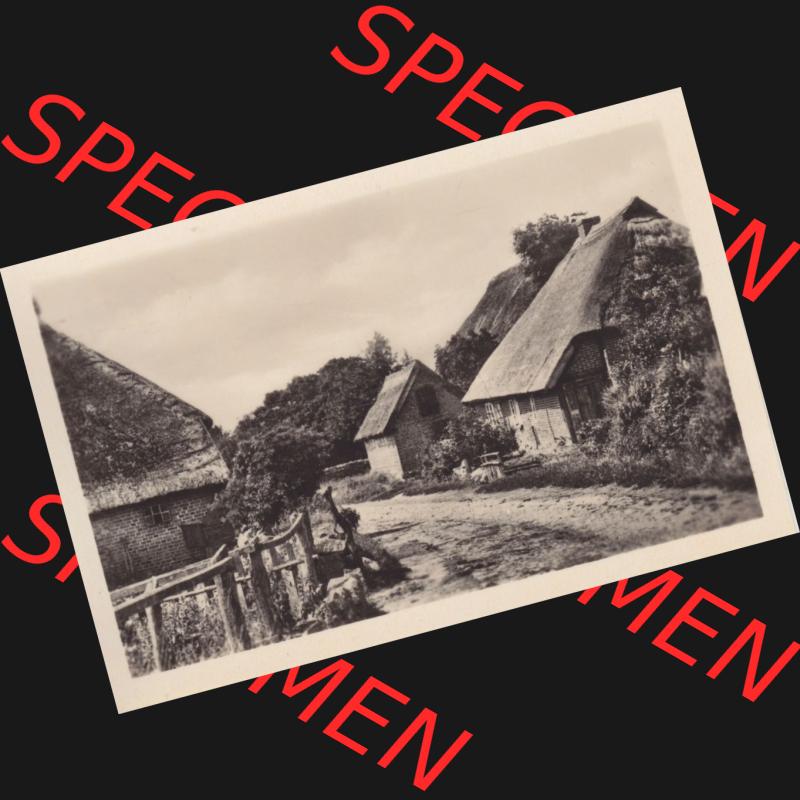 Altes Foto der DDR Bezirk Rostock, Kreis Rügen, Insel Rügen, 10 Motive (Echt Foto) Dorfstraße in Großzicker. Altes Foto mit Ansicht der DDR Bezirk... Sammlung
