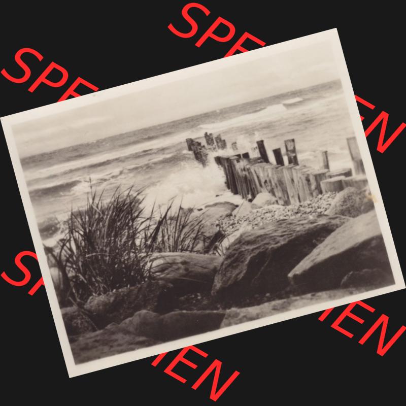 Alte Foto-Ansicht DDR Bezirk Rostock, Kreis Bad Doberan, Ostseebad Heiligendamm, (10 Echte Fotos), von ~1956, An der Buhne. Alte Foto Ansichten der DDR Bezirk... Sammlung