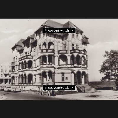 Alte Foto-Ansichten DDR Bezirk Rostock, Kreis Bad Doberan, Ostseebad Kühlungsborn FDGB-Erholungsheim Schloß am Meer. Altes Foto der DDR Bezirk Rostock, Kreis Bad Doberan,... Sammlung