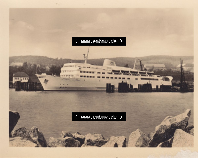 Ostseestadt Sassnitz, 10 Motive (Echt Foto) 1959, Schwedenfähre Trelleborg im Sassnitzer Hafen Sammlung