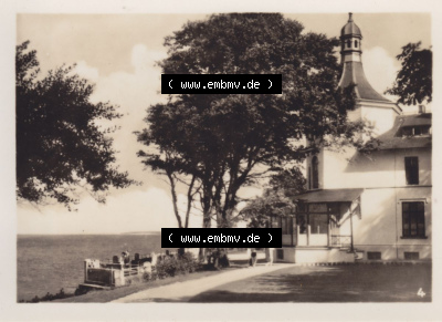 Altes Foto DDR Bezirk Rostock, Kreis Bad Doberan, Ostseebad Heiligendamm, 10 Aufnahmen für den Fotofreund 1953, 4. Haus Weimar.... Sammlung