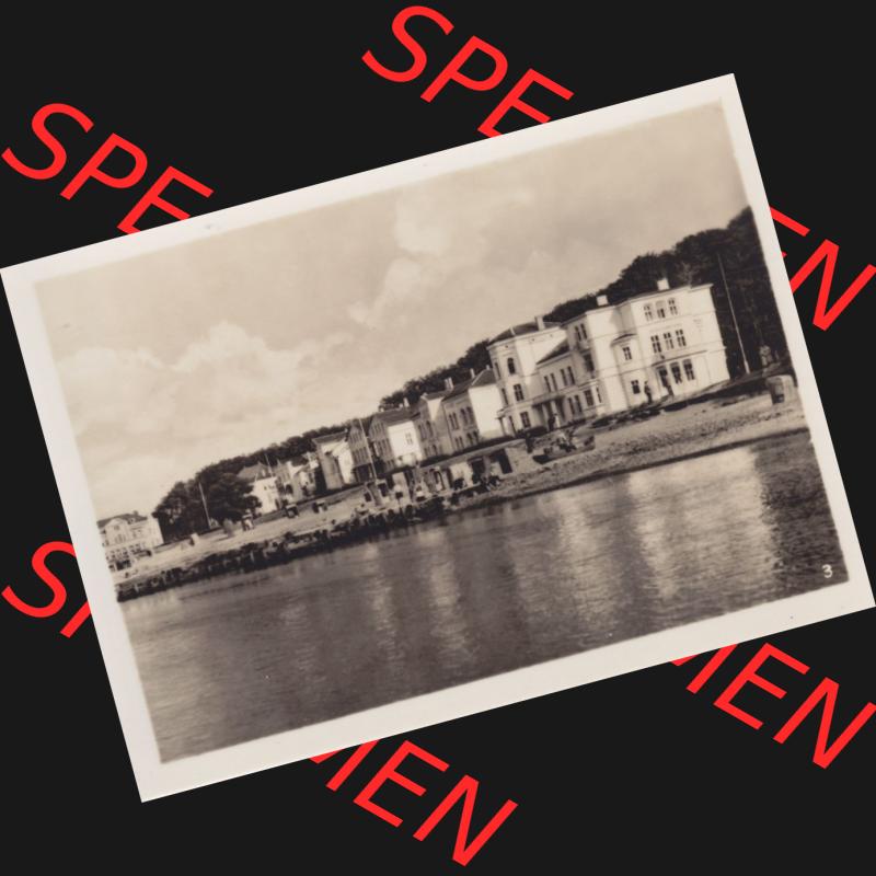 Altes Foto DDR Bezirk Rostock, Kreis Bad Doberan, Ostseebad Heiligendamm, 10 Aufnahmen für den Fotofreund 1953, 3. Strand. Alte Foto Ansichten der DDR Bezirk... Sammlung