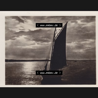 Altes Foto aus DDR Bezirk Rostock, Kreis Wolgast, Seebad Heringsdorf 1955, Abendfrieden. Altes Foto der DDR Bezirk Rostock, Kreis Wolgast, Insel Usedom, Seebad... Sammlung