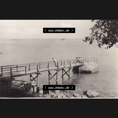 Alte Foto-Ansichten DDR Bezirk Rostock, Kreis Rügen, Insel Rügen, Sassnitz Stubbenkammer 1961: Klein-Helgoland. Altes Foto DDR Bezirk Rostock, Kreis Rügen,... Sammlung
