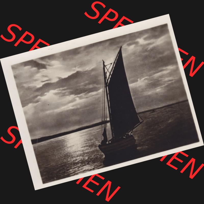 Altes Foto aus DDR Bezirk Rostock, Kreis Wolgast, Seebad Heringsdorf 1955, Abendfrieden. Altes Foto der DDR Bezirk Rostock, Kreis Wolgast, Insel Usedom, Seebad... Sammlung