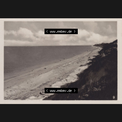 Altes Foto aus DDR Bezirk Rostock, Kreis Bad Doberan, Ostseebad Rerik 1967, 9. Steilküste. Foto-Ansicht - Foto Handabzug vom Verlag Hans C. Schmiedicke,... Sammlung