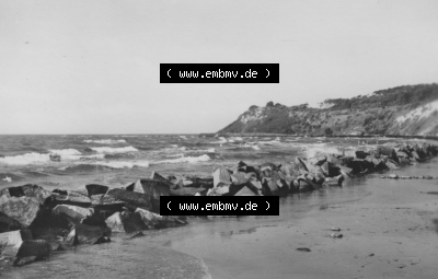 DDR Insel Hiddensee 1970, 4. Kloster Hiddensee, Blick zur Hucke, Heldge-Verlag KG, Köthen-Anh Sammlung