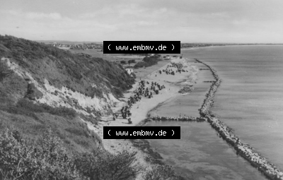DDR Insel Hiddensee 1970, 2. Blick zum Strand, Heldge-Verlag KG, Köthen-Anh Sammlung