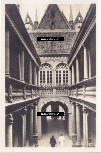Hansestadt Stralsund 11. Rathausdurchgang. Foto aus Foto-Mappe vom Verlag Werner Schwarz Sammlung
