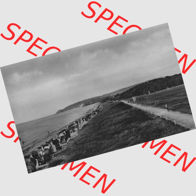 Foto mit Ansicht der DDR Bezirk Rostock, Kreis Rügen, DDR Insel Hiddensee 1970, 6. Vitte bei Hiddensee, Heldge-Verlag KG, Köthen-Anh. DDR Bezirk Rostock,... Sammlung