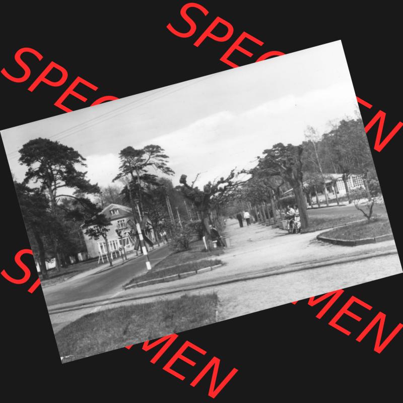 Ansichtskarte mit Ansicht der DDR Bezirk Rostock, Kreis Rügen, DDR Ostseebad Baabe 1985, Strandpromenade Baabe. Ansichtskarten Sammlung Ostseebad Baabe auf der Insel Rügen... Sammlung
