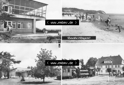 DDR Ostseebad Baabe 1979, HO-Gaststätte Inselparadies, Musikpavillion Sammlung