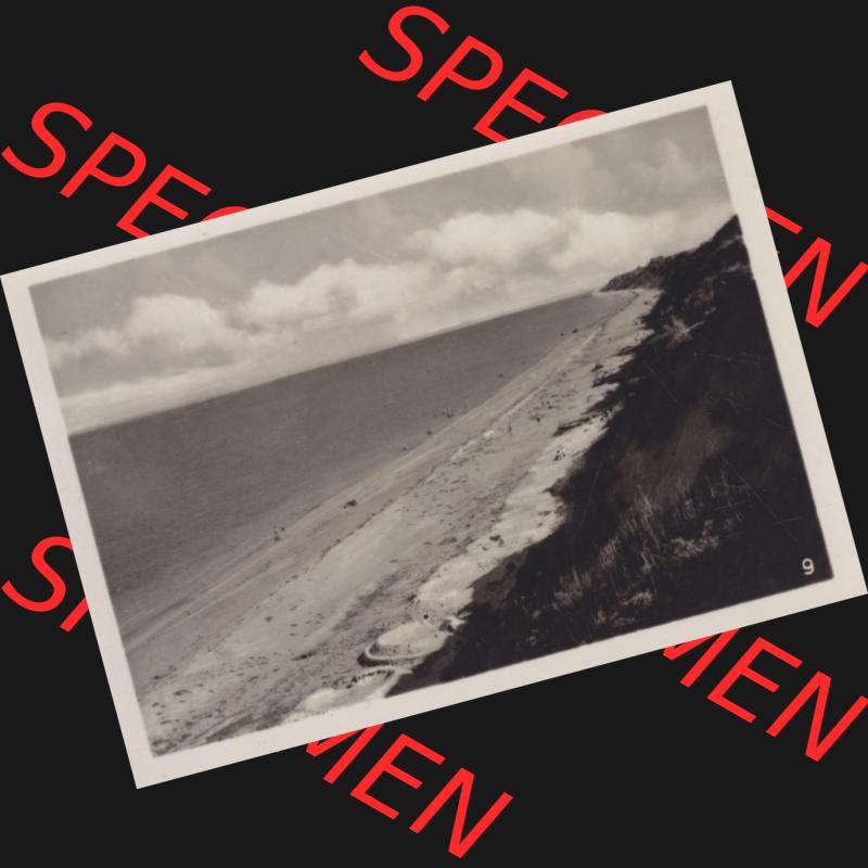 Altes Foto aus DDR Bezirk Rostock, Kreis Bad Doberan, Ostseebad Rerik 1967, 9. Steilküste. Foto-Ansicht - Foto Handabzug vom Verlag Hans C. Schmiedicke,... Sammlung