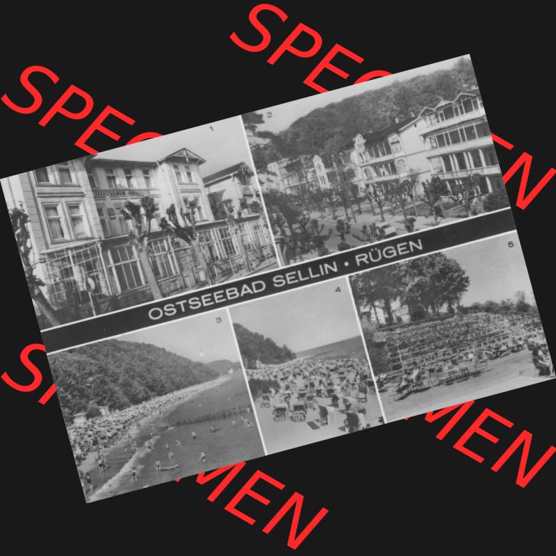 Ansichtskarte mit Ansicht der DDR Bezirk Rostock, Kreis Rügen, DDR Ostseebad Sellin 1985, FDGB-Erholungsheime Ferienglück und Freia, Arkona und Sellin. Ansichtskarten... Sammlung