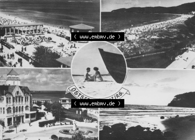 DDR Ostseebad Binz 1965, Binz auf Rügen, Photo H. Zobler Binz-Rügen, Photo-Handabzug, zum herunterladen freigegeben Sammlung