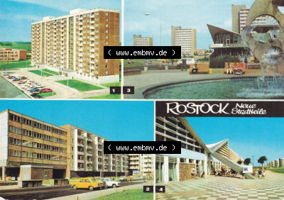 Hansestadt Rostock 1978, Neue Stadtteile, Lütten Klein, Evershagen, Südstadt, zum herunterladen freigegeben Sammlung