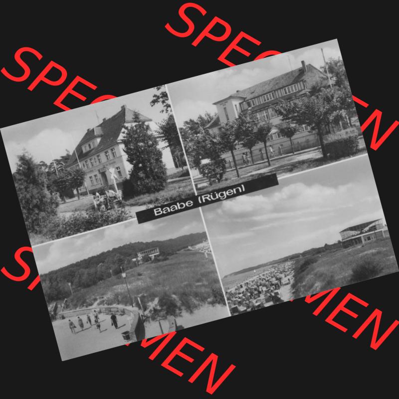 Ansichtskarte mit Ansicht der DDR Bezirk Rostock, Kreis Rügen, DDR Ostseebad Baabe 1968, Baabe (Rügen), Heldge-Verlag KG 437 Köthen-Anhalt. Ansichtskarten... Sammlung