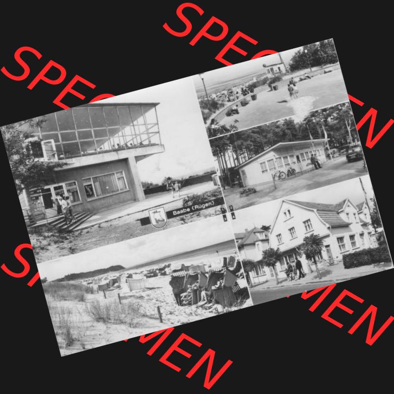 Ansichtskarte mit Ansicht der DDR Bezirk Rostock, Kreis Rügen, DDR Ostseebad Baabe 1978, Baabe (Rügen), Planet Verlag Berlin der DDR. Ansichtskarten Sammlung... Sammlung