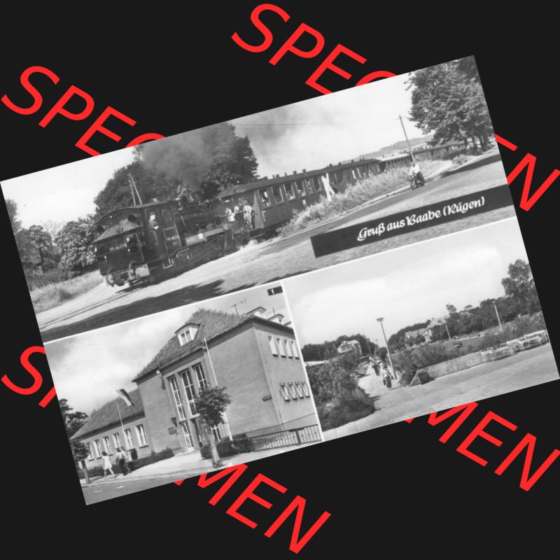 Ansichtskarte mit Ansicht der DDR Bezirk Rostock, Kreis Rügen, DDR Ostseebad Baabe 1984, Reichsbahn-Erholungsheim Ernst Kamieth. Ansichtskarten Sammlung Ostseebad Baabe auf... Sammlung