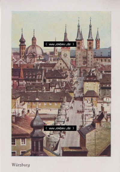 Heldge-Verlag Köthen/Anhalt Deutschland im farbigen Bild - 50 Heldge-farb-fotos Würzburg III, zum herunterladen freigegeben Sammlung