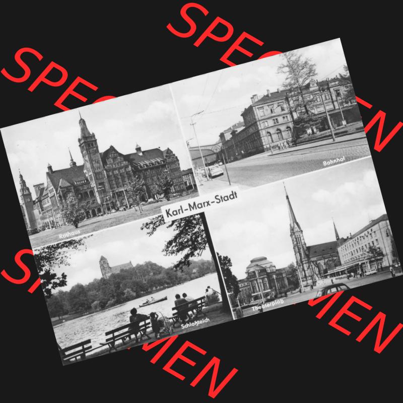 Ansichtskarten DDR, Stadt Karl-Marx-Stadt 1965, Rathaus, Bahnhof, Schlossteich, Foto und Verlag Lichtbild-Schincke KG, Zeitz. Digitales Bildmaterial von Ansichtskarten... Sammlung