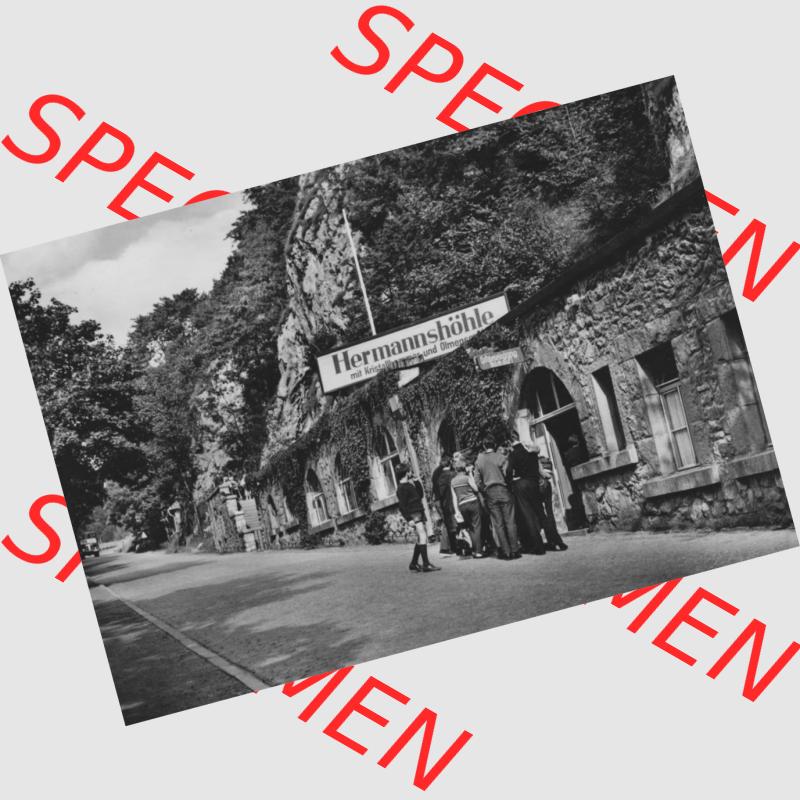 Ansichtskarte Heldge-Verlag Köthen/Anhalt DDR gemischte s/w, schwarzweiß, graustufen Sammlung der Jahre 1960er, 1968, Rübeland im Harz mit der Hermannshöhle,... Sammlung
