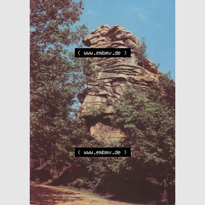 Ansichtskarte Erhard Neubert KG - Karl-Marx-Stadt DDR gemischte Ansichtskarten Sammlung mit Einbildkarten der DDR Bezirke 1970er Jahre, 1971, An den Greifensteinen bei Ehrenfriedersdorf im... Sammlung