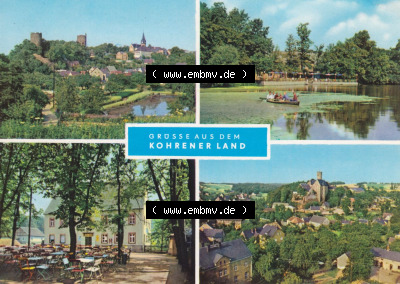 Walter Werner Verlag KG Markkleeberg - Leipzig DDR gemischte Sammlung der 1970er Jahre, 1972, Grüße aus dem Kohrener Land, Kohren-Sahlis,... Sammlung