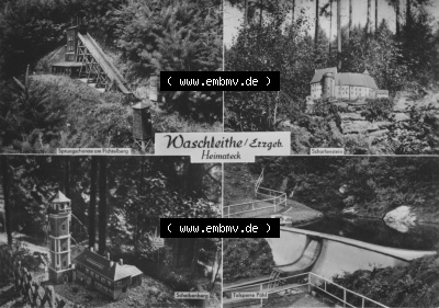 Erhard Neubert KG - Karl-Marx-Stadt, erschienen in den 1960er Jahre, 1969 Waschleithe im Erzgebirge, Sprungschanze am Fichtelberg,... Sammlung