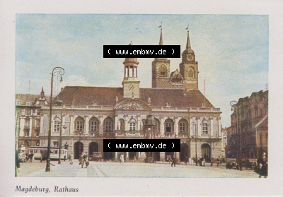 Heldge-Verlag Köthen/Anhalt Deutschland im farbigen Bild - 50 Heldge-farb-fotos Magdeburg, Rathaus, zum herunterladen freigegeben Sammlung
